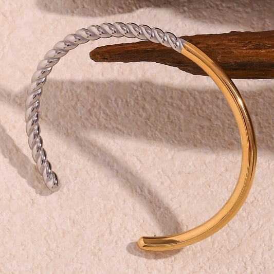 Dual Tone Bangle