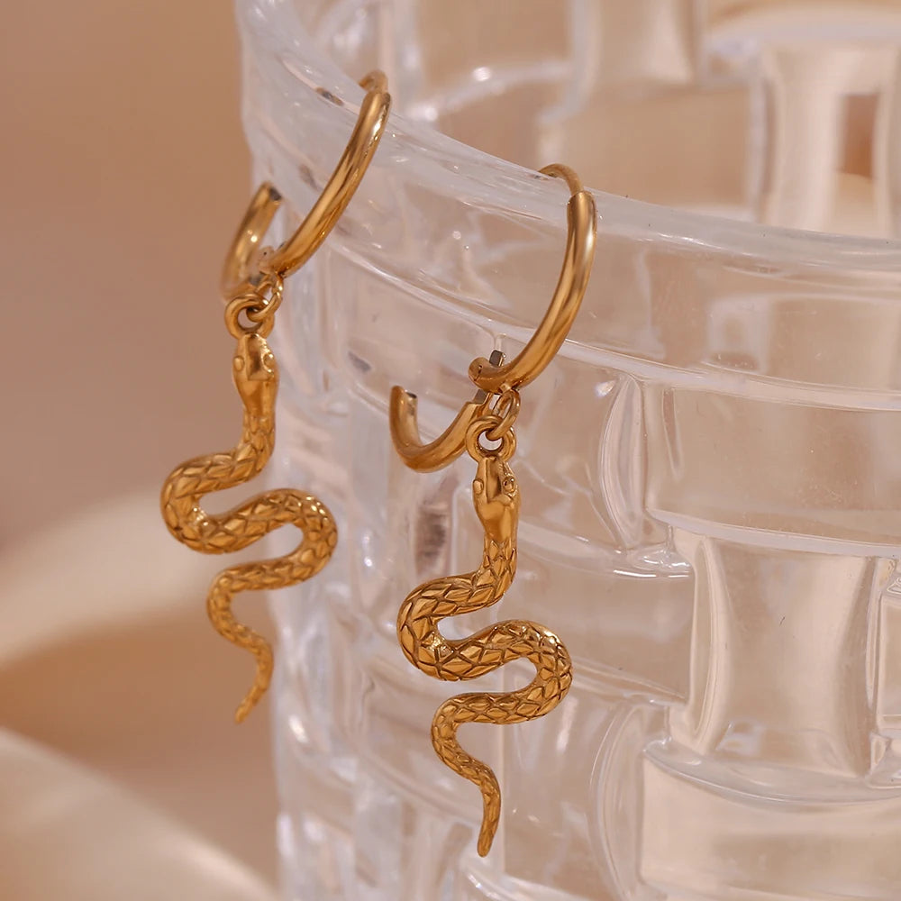 Slithery Snake Earrings