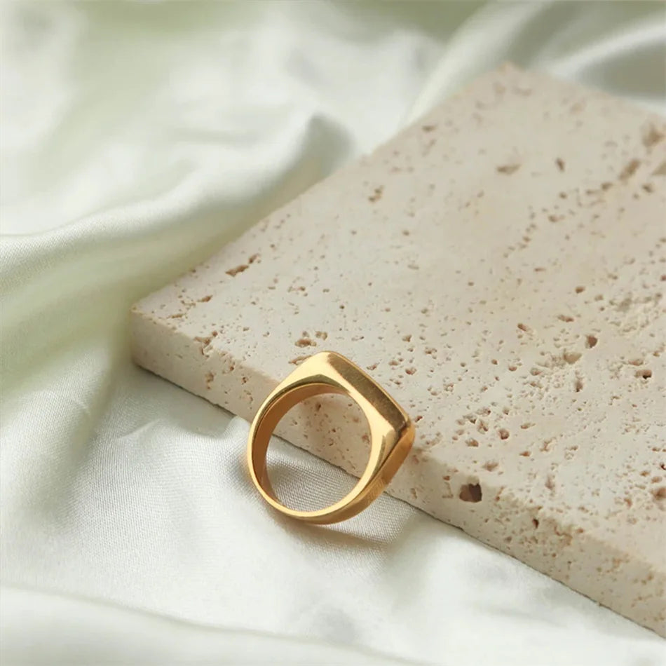 Geometric Ingot Ring