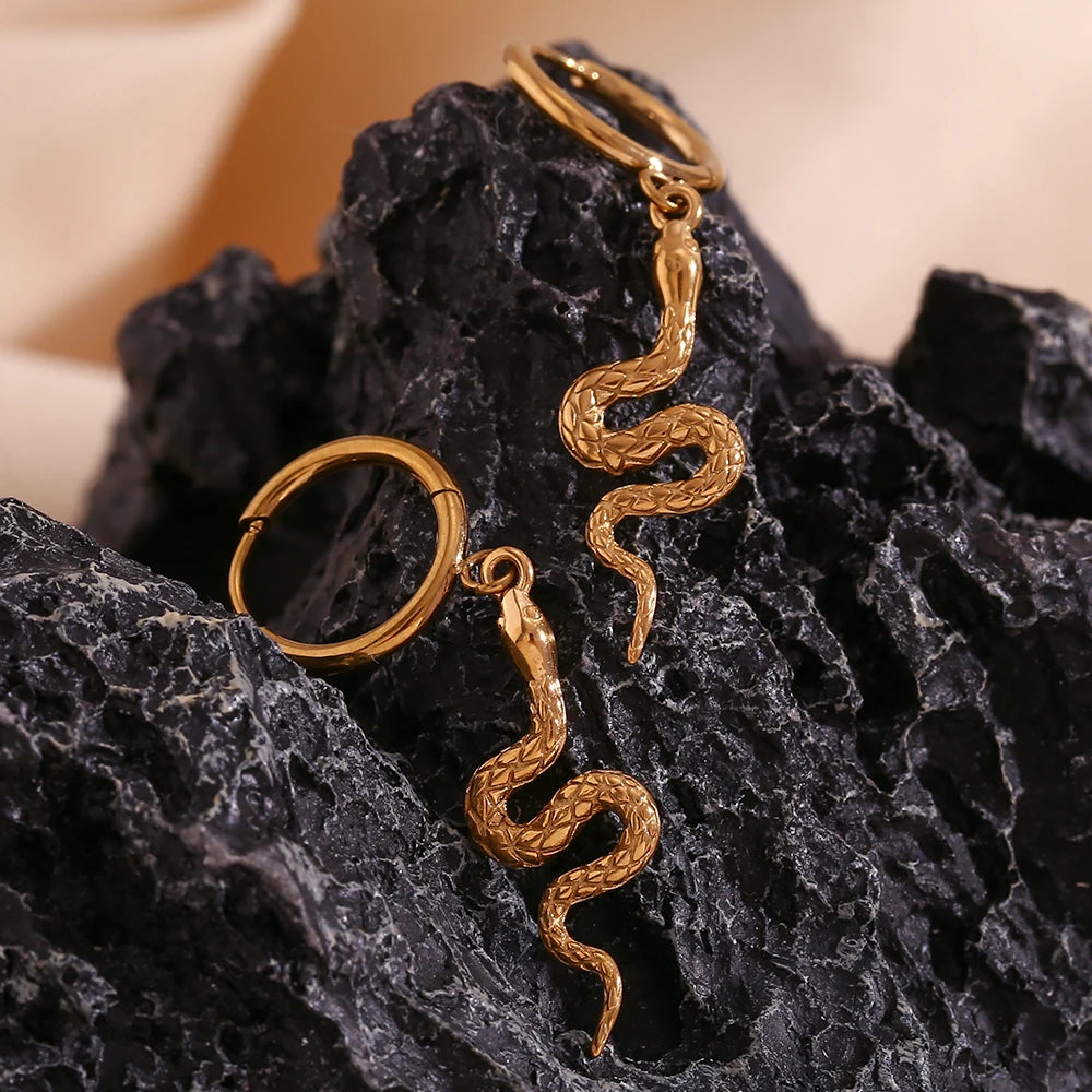 Slithery Snake Earrings