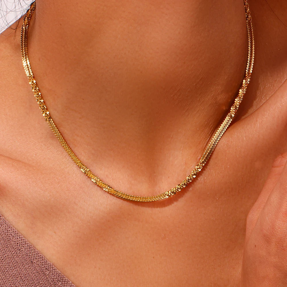 18k Snake Chain