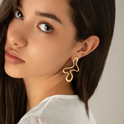 Squiggle Earrings