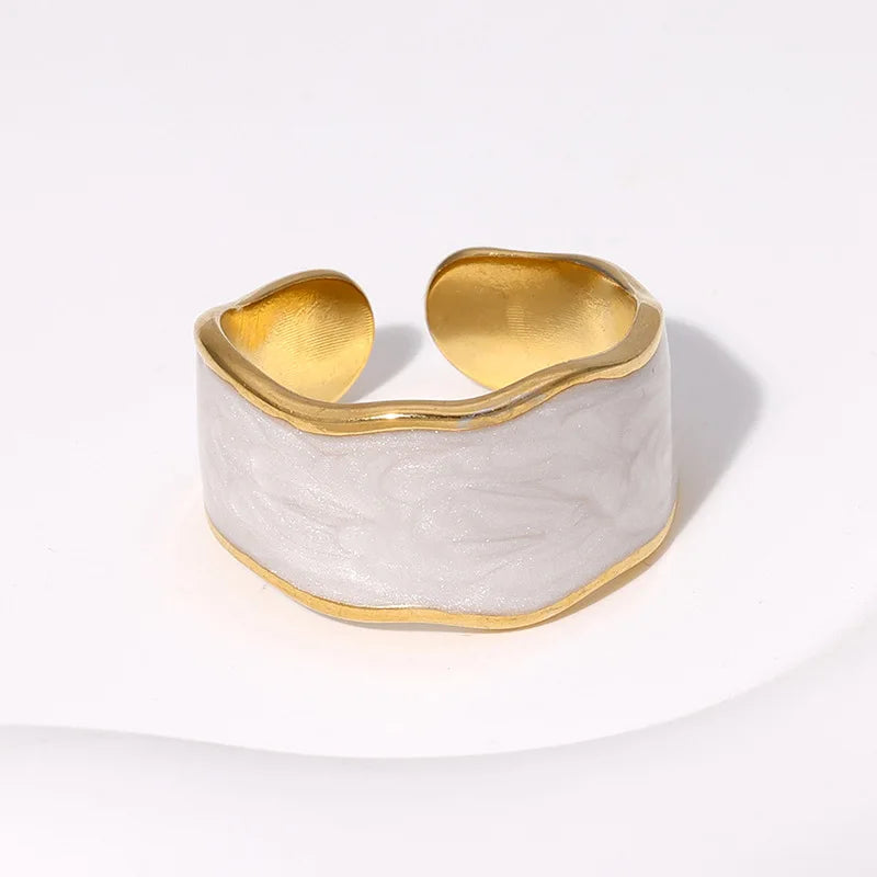 Irregular Glaze Ring