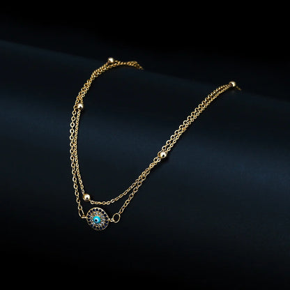 Evil Eye Charm Anklet