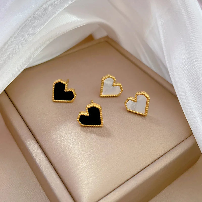 Pixel Heart Earrings