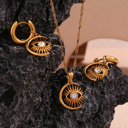 Moon Eye Jewelry Set