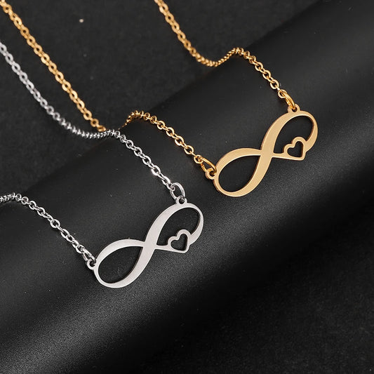 Infinity Heart Necklace