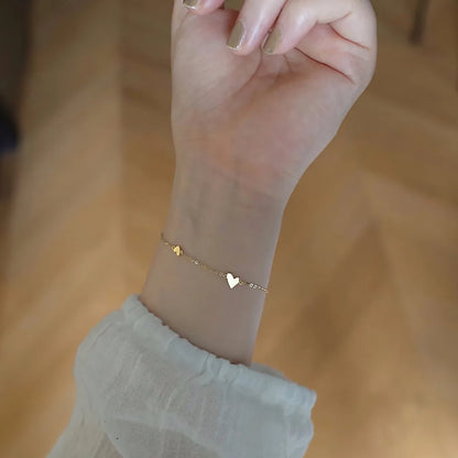 Dainty Heart Bracelet