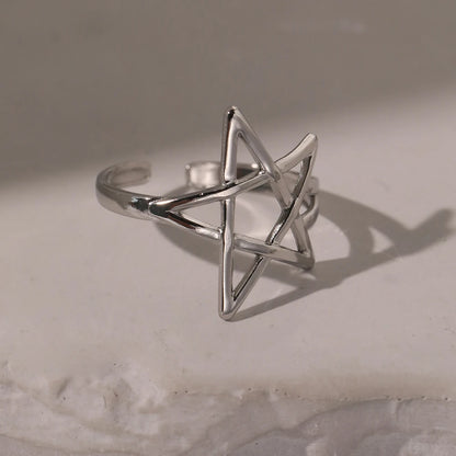 Geometric Star Ring