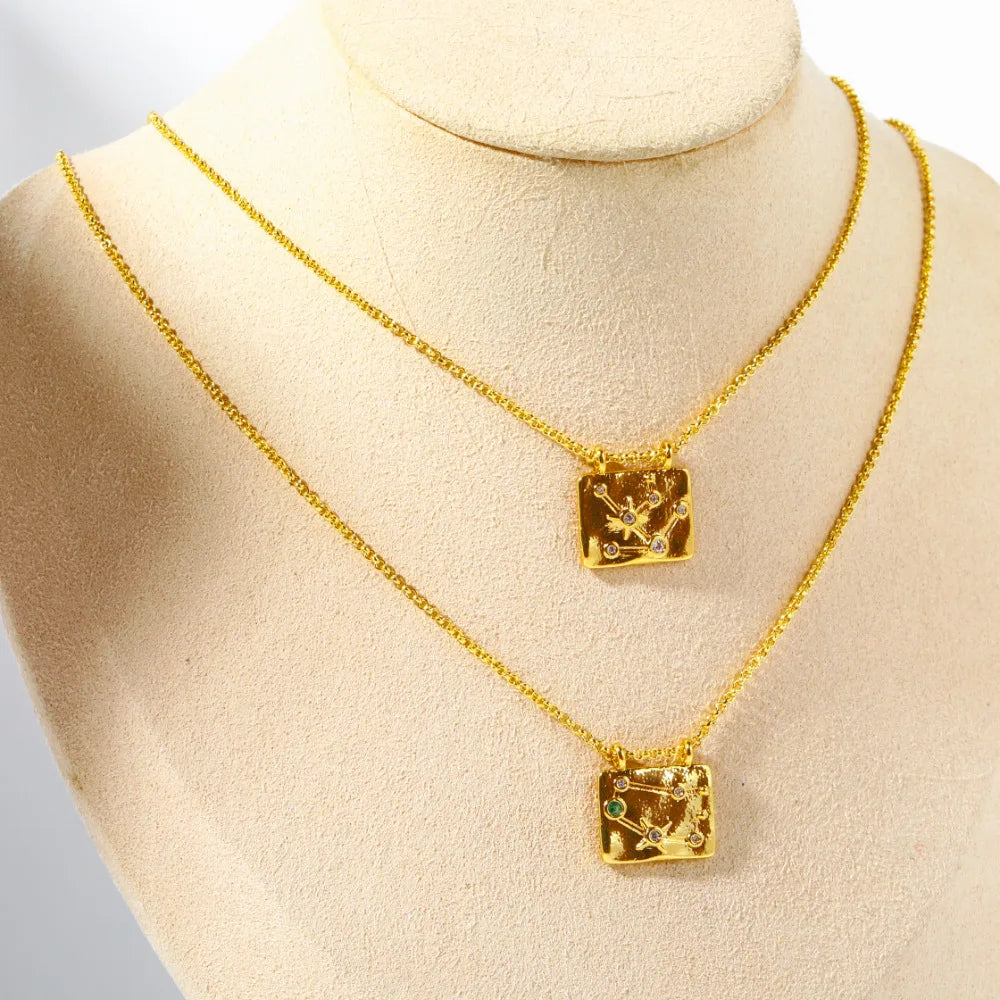 18k Exquisite Constellation Necklaces