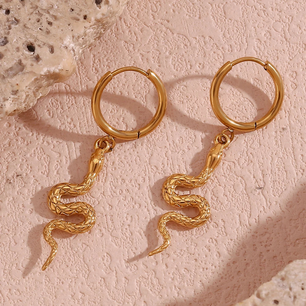 Slithery Snake Earrings