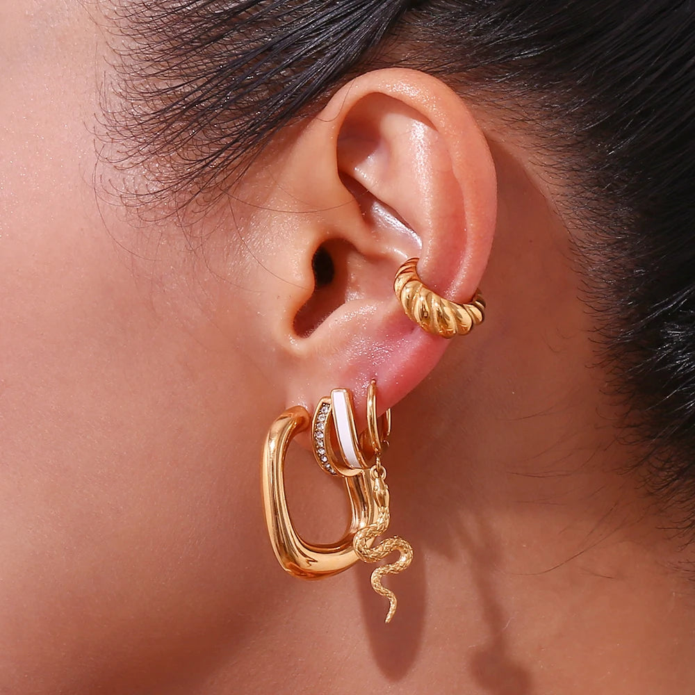 Slithery Snake Earrings