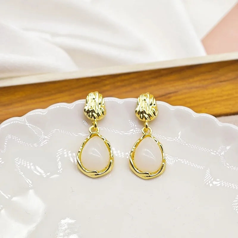 Irregular Water Drop Earrings