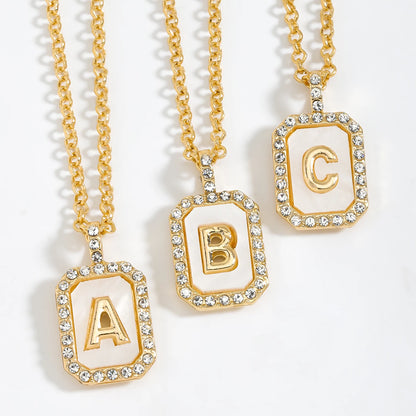 Initial Tag Necklace