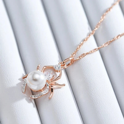 Spider Pearl Necklace