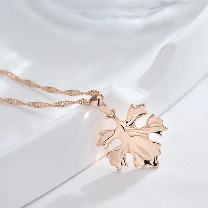 Maple Leaf Necklace