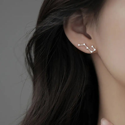 Constellation Tassel Earrings