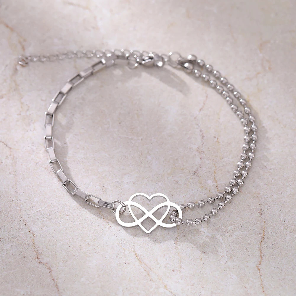 Infinite Love Chain Bracelet