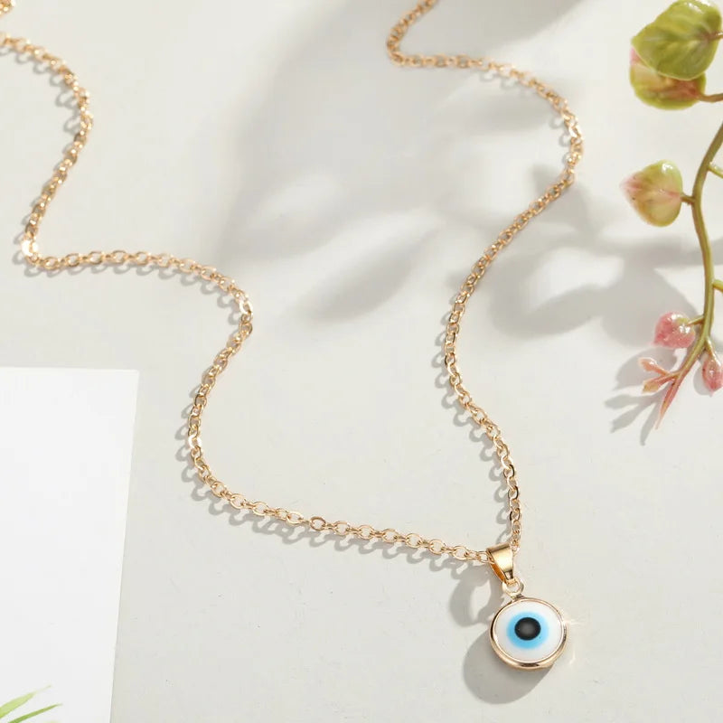 Dainty Evil Eye Necklace