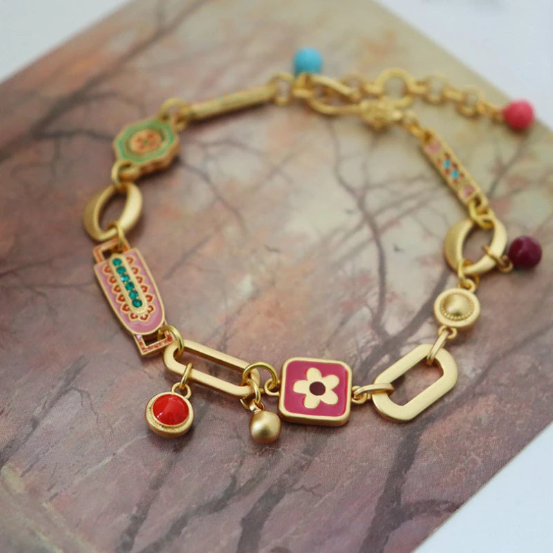 Colorful Charm Bracelets