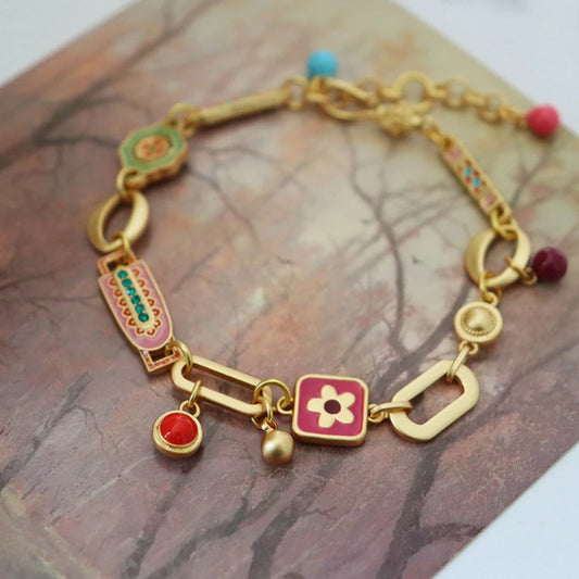 Colorful Charm Bracelets