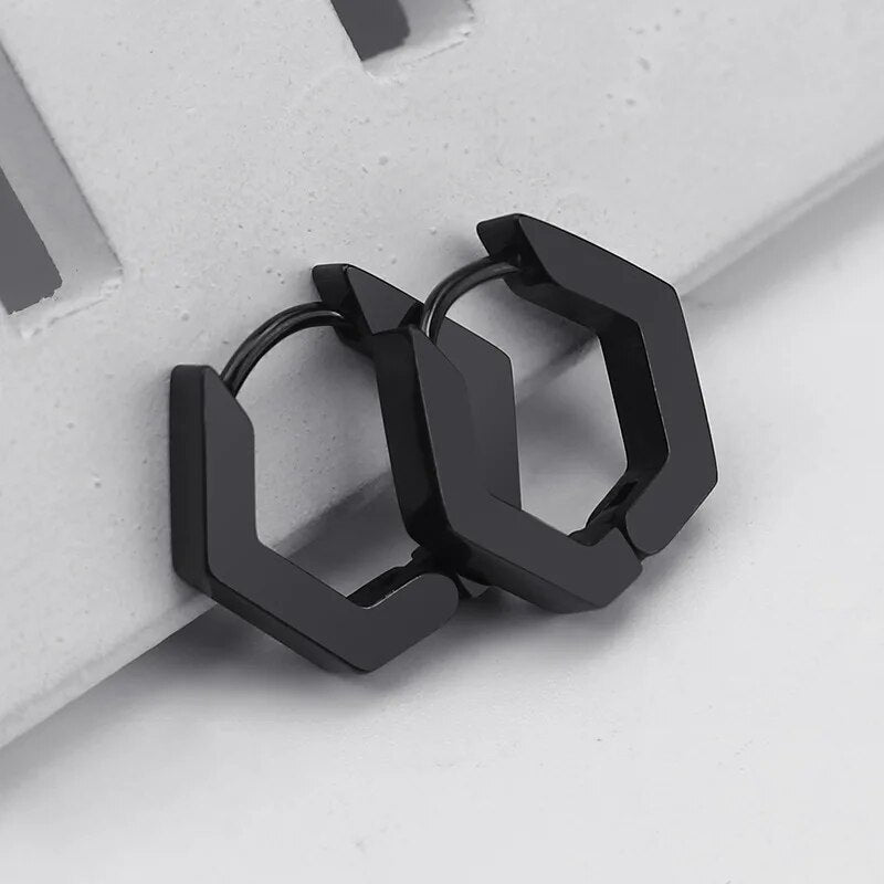 Solid Geometric Earrings