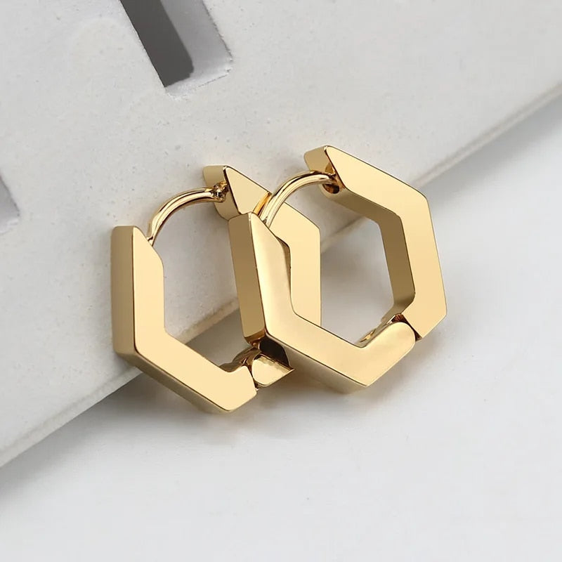 Solid Geometric Earrings