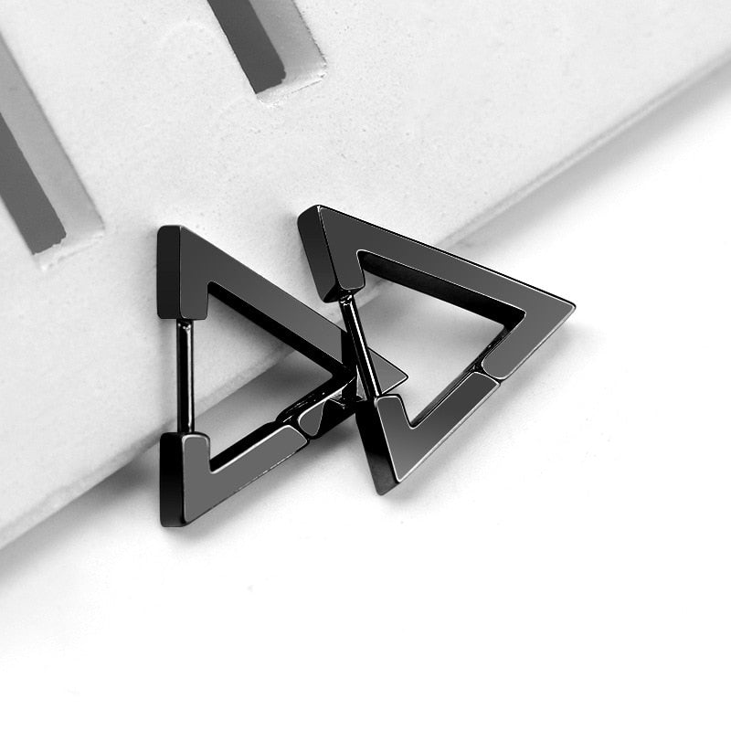 Solid Geometric Earrings