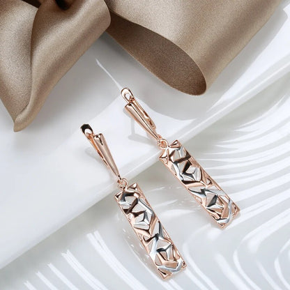 Geometric Drop Earrings