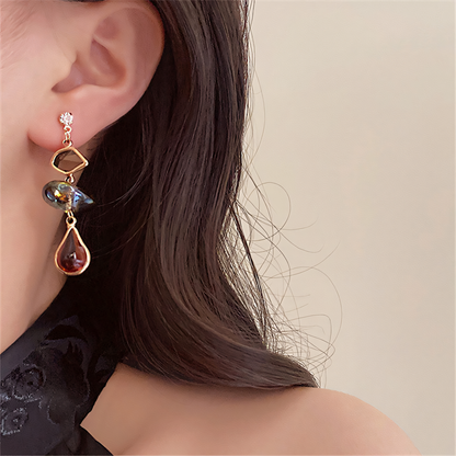 Abstract Asymmetric Drop Earrings