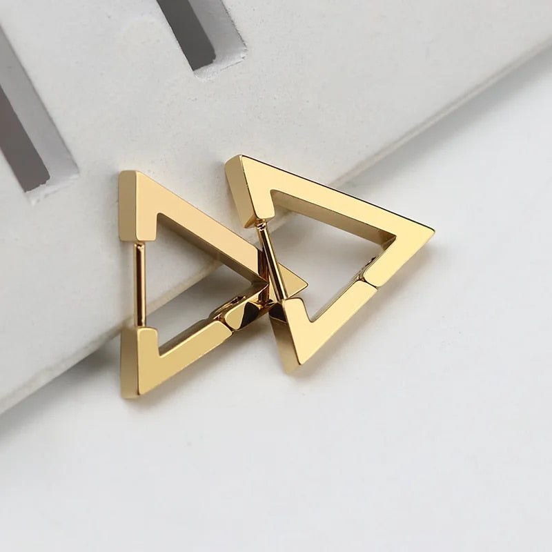 Solid Geometric Earrings