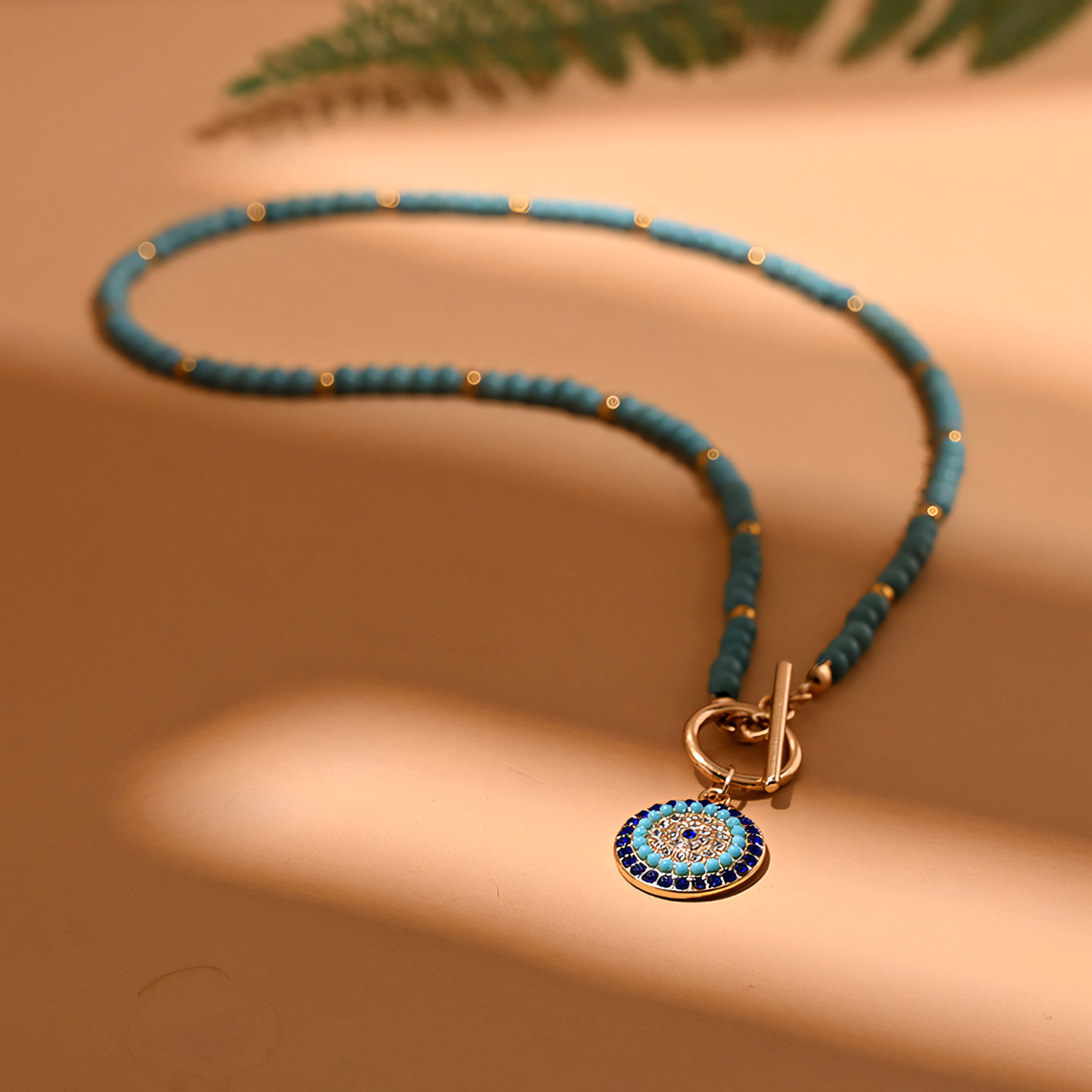 Colorful Boho Evil Eye Necklaces